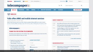 
                            3. Yallo offers MMS and mobile internet services - Telecompaper