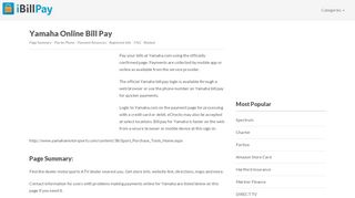 
                            3. Yamaha Bill Pay Online, Login, Customer Service & Sign …