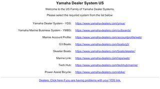 
                            6. Yamaha Dealer System US