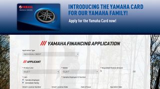 
                            3. YAMAHA FINANCING APPLICATION - employee …