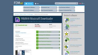 
                            9. YAMAHA Musicsoft Downloader (free) download …