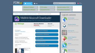 
                            5. YAMAHA Musicsoft Downloader (gratuit) télécharger la ...