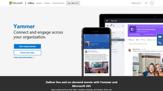 
                            3. Yammer Enterprise Social Network | Microsoft …