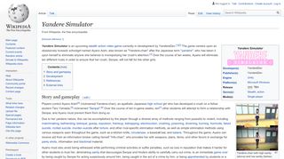 
                            9. Yandere Simulator - Wikipedia