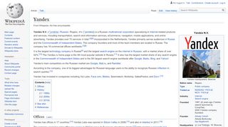 
                            8. Yandex - Wikipedia