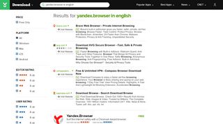 
                            6. Yandex.browser In English - Free downloads and reviews ...