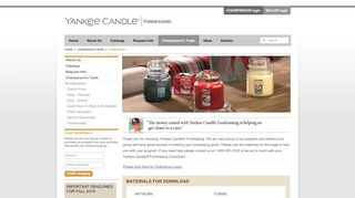 
                            4. Yankee Candle® Fundraising - Chairperson