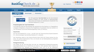 
                            9. Yapi Kredi Bank | BankingCheck.de