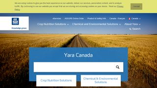
                            7. Yara Canada - Crop nutrition, Chemical and Environmental ...