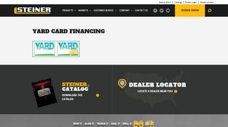 
                            9. Yard Card Financing - Steiner Turf