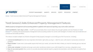 
                            4. Yardi Genesis2 Adds Enhanced Property Management Features