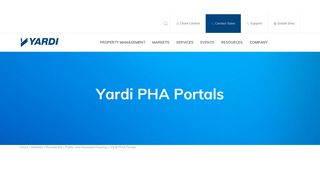 
                            1. Yardi PHA Portals - Yardi Systems Inc.