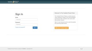 
                            2. Yardstick Proctor Portal