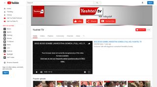 
                            4. Yashtel TV - YouTube