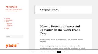
                            8. Yasni Uk | About Yasni