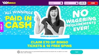 
                            7. YayBingo.com: Daily Free Bingo & Claim The Best Offers