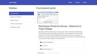 
                            9. Yccd student portal