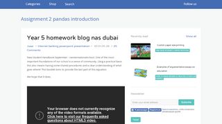 
                            7. Year 5 homework blog nas dubai that would without