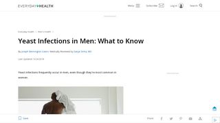 
                            8. Yeast Infections in Men - Everyday Health