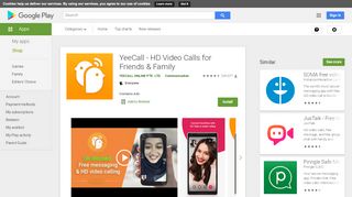 
                            7. YeeCall - HD Video Calls for Friends & Family - …