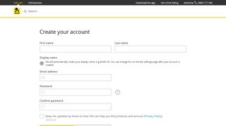 
                            1. Yell | Register for an account