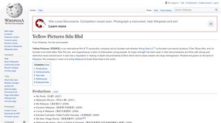 
                            3. Yellow Pictures Sdn Bhd - Wikipedia
