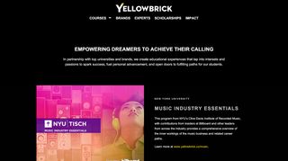 
                            2. Yellowbrick | Empowering Dreamers to Achieve Their Calling