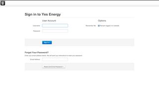 
                            5. Yes Energy :: Login