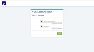 
                            1. YES Learning login - AXA