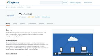 
                            6. YesBookit Reviews and Pricing - 2019 - Capterra