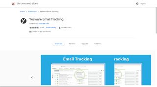 
                            6. Yesware Email Tracking - Chrome Web Store