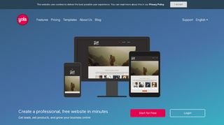 
                            10. Yola - Make a Free Website