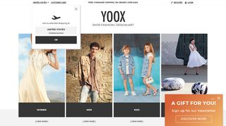 
                            8. YOOX | Shop Fashion / Design+Art