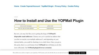 
                            4. Yopmail - Disposable Email Account - Temporary Email