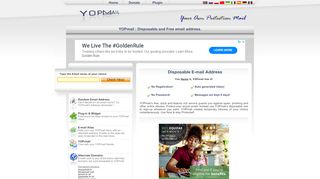 
                            8. YOPmail - Disposable Email Address