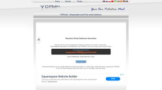 
                            5. YopMail - random email address generator