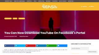 
                            3. You Can Now Download YouTube On Facebook's Portal ...