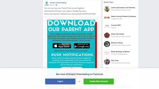 
                            6. You can now have your Parent Portal at... - Empire Cheerleading ...