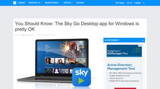 
                            8. You Should Know: The Sky Go Desktop app for Windows is ...