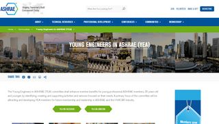 
                            9. Young Engineers in ASHRAE (YEA)