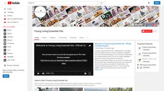 
                            2. Young Living Essential Oils - Official - YouTube