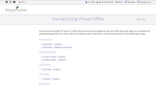 
                            3. Young Living Virtual Office | Young Living Essential Oils