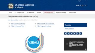 
                            4. Young Southeast Asian Leaders Initiative (YSEALI) | U.S. ...