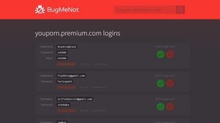 
                            8. youporn.premium.com passwords - BugMeNot