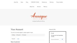 
                            7. Your Account | Annique