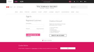 
                            7. Your Account - Victoria's Secret