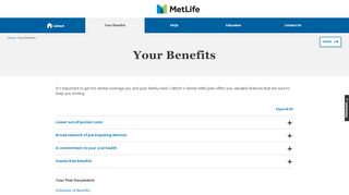 
                            4. Your Benefits | Caltech | Safeguard - MetLife