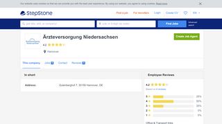 
                            9. Your career at Ärzteversorgung Niedersachsen | StepStone.