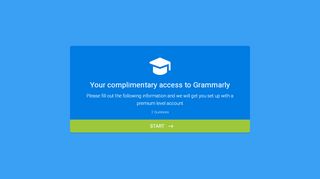 
                            8. Your complimentary access to Grammarly - …