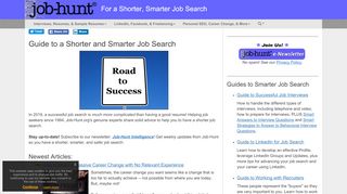 
                            10. Your Guide to Shorter and Smarter Job Search - Job-Hunt.org ...